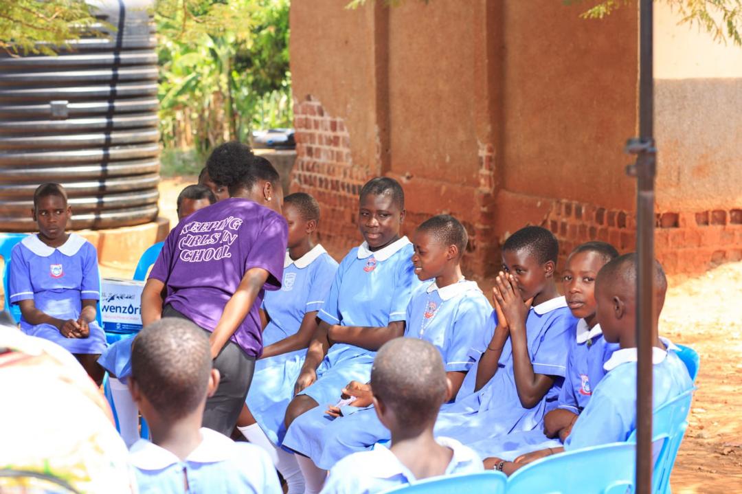 Empowering Girls through Sexual Reproductive Health Education: Our Visit to St. Aloyious Primary School